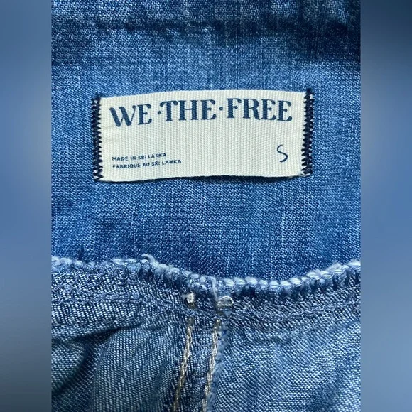 Free People We The Free Lunan Crop Harem Jeans small - Picture 4 of 5